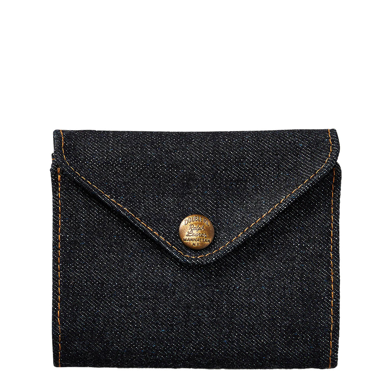 RRL by Ralph Lauren Indigo Denim Envelope Wallet - The Sporting Lodge