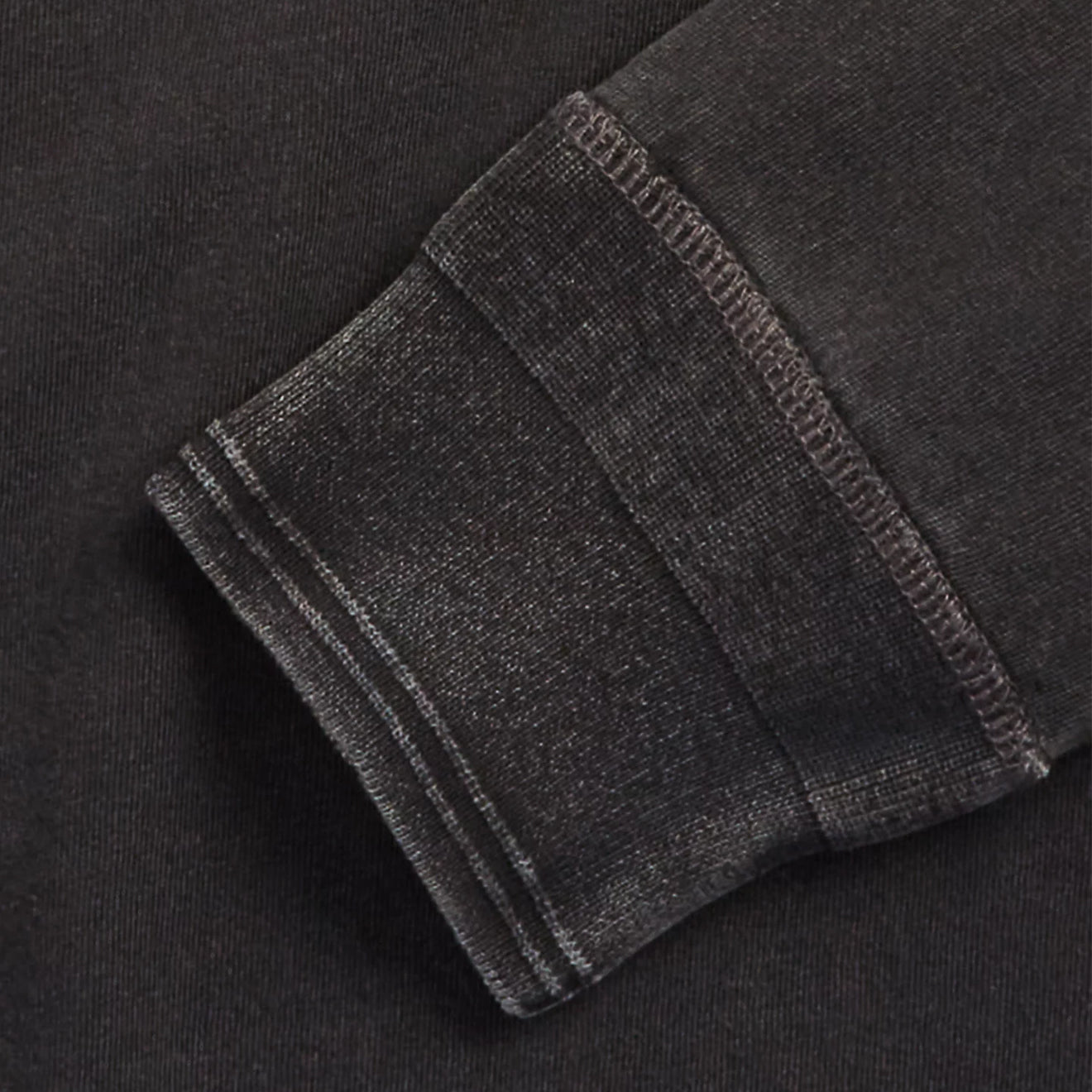 RRL by Ralph Lauren Indigo Jersey Henley Shirt Sulphur Black - The Sporting Lodge
