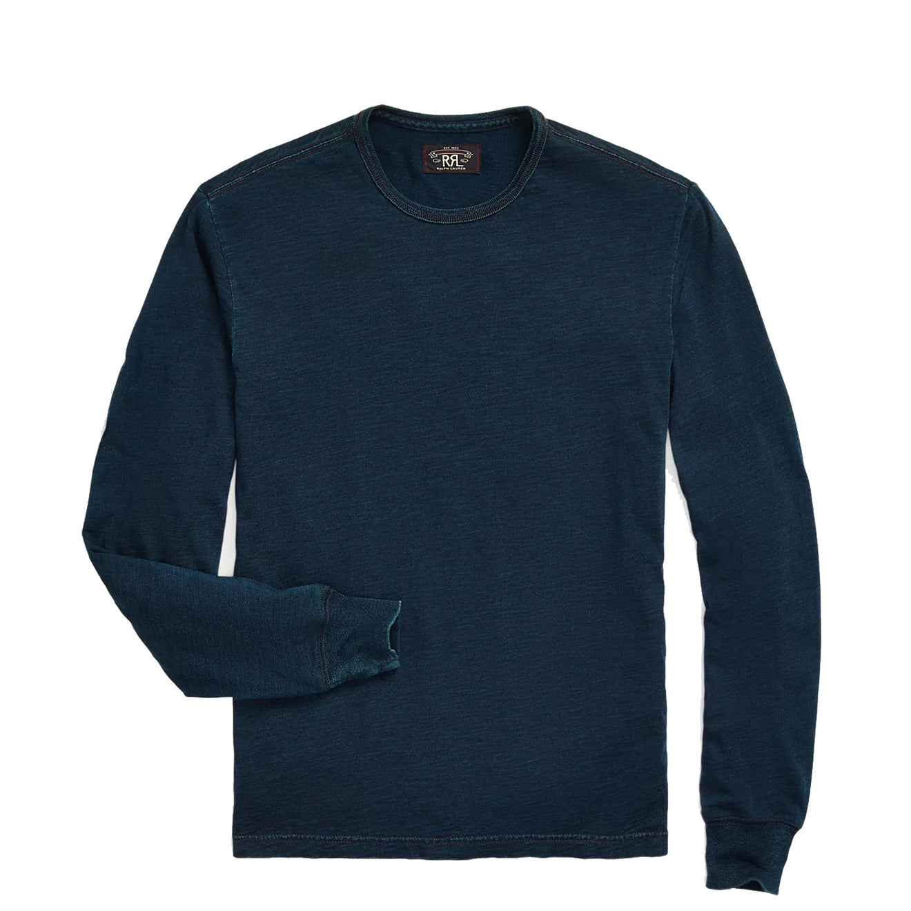 ダブルアールエル■French Terry Sweatshirt■スウェットシャツ RRL by Ralph Lauren French Terry Crewneck Black Indigo | The