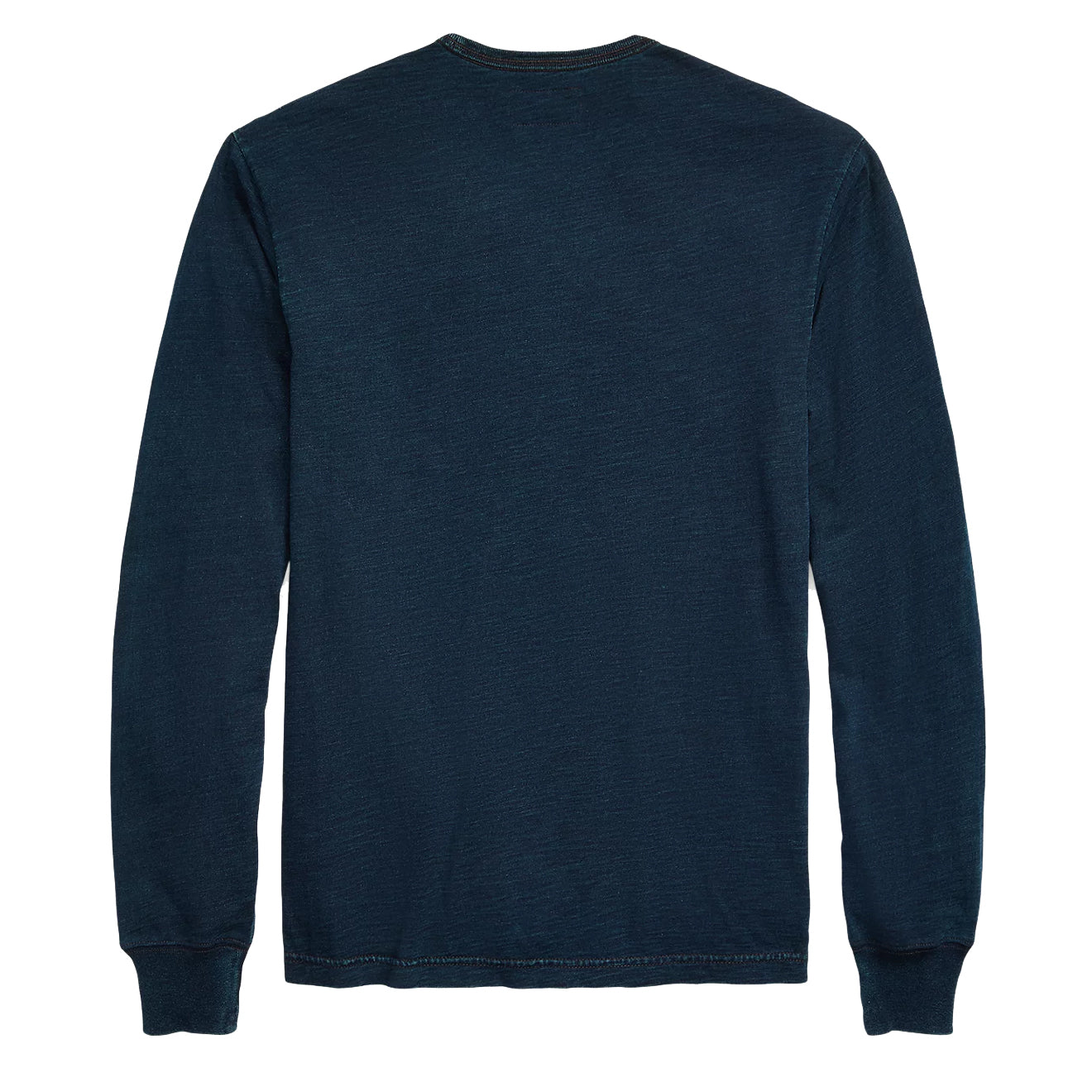 RRL by Ralph Lauren Indigo Jersey Long Sleeve T Shirt Indigo The Sporting Lodge