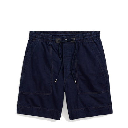 RRL by Ralph Lauren Indigo Ripstop Field Short Ainsworth Wash - The Sporting Lodge