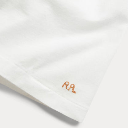 RRL by Ralph Lauren Jersey Crewneck T-Shirt White - The Sporting Lodge