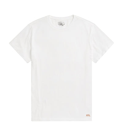 RRL by Ralph Lauren Jersey Crewneck T-Shirt White - The Sporting Lodge