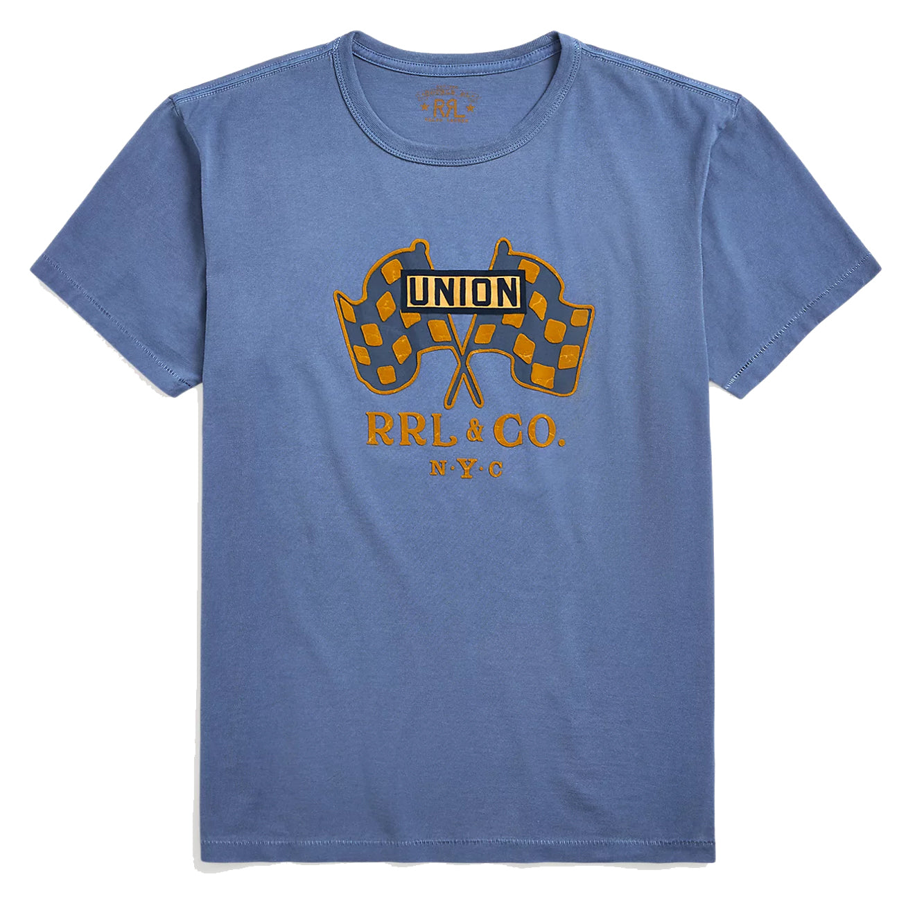 RRL UNION Tシャツ 青