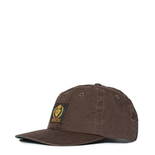 RRL by Ralph Lauren Oilcloth Ball Cap Dark Brown - The Sporting Lodge