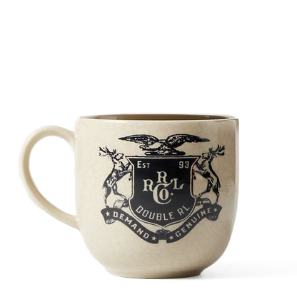 RRL by Ralph Lauren Shield Mug Cream / Black
