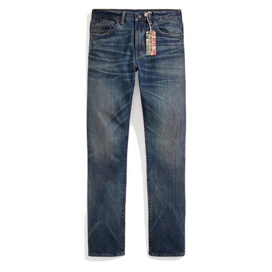 RRL by Ralph Lauren Slim Fit Belgrade Jean Belgrade Wash - The Sporting Lodge