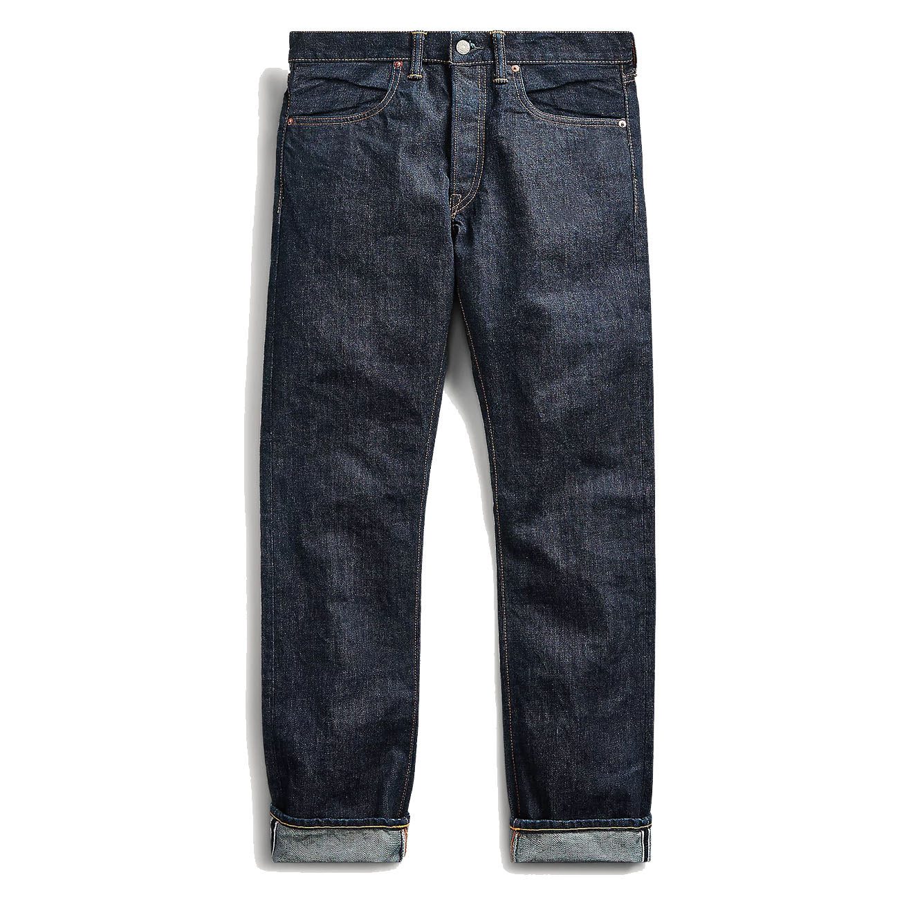 RRL by Ralph Lauren Slim Fit Selvedge Jean Once Washed 3 - The Sporting Lodge