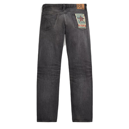 RRL by Ralph Lauren Straight Fit Jean Dusty Black Wash - The Sporting Lodge