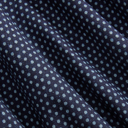 RRL by Ralph Lauren Womens Indigo Polka-Dot Cotton Wrap Dress Dark Indigo - The Sporting Lodge