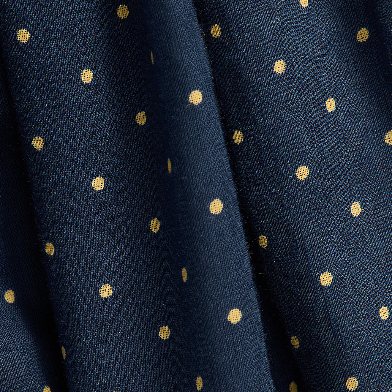 RRL by Ralph Lauren Womens Polka-Dot-Print Cotton Voile Dress Dark Indigo - The Sporting Lodge
