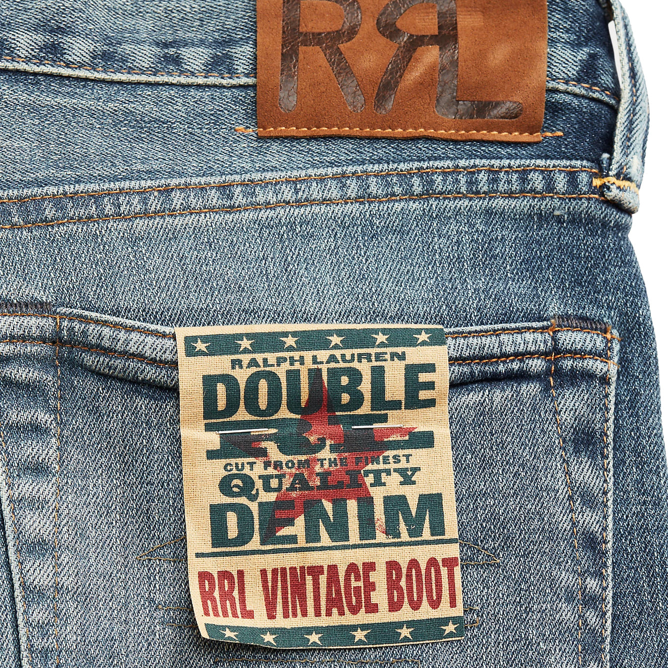 RRL by Ralph Lauren Womens Vintage Boot Eastbend Jean Eastbend Wash - The Sporting Lodge