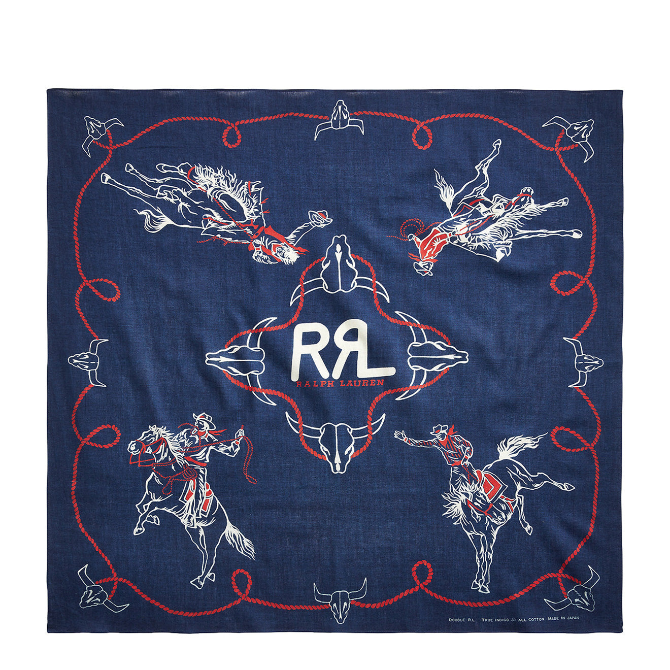 RRL by Ralph Lauren Rodeo Bandana Indigo