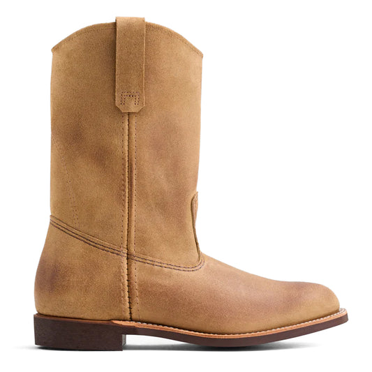 Red Wing 11-Inch Pecos Soft Toe Pull-On Boots Leather Hawthorne Muleskinner