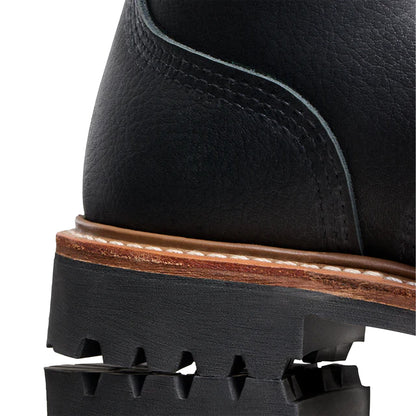 Red Wing 8-Inch Logger Boots Black Oil Slick