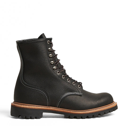 Red Wing 8-Inch Logger Boots Black Oil Slick - The Sporting Lodge