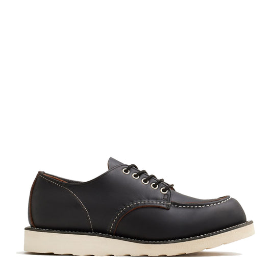 Red Wing Shop Moc Oxford Shoes Black Prairie - The Sporting Lodge