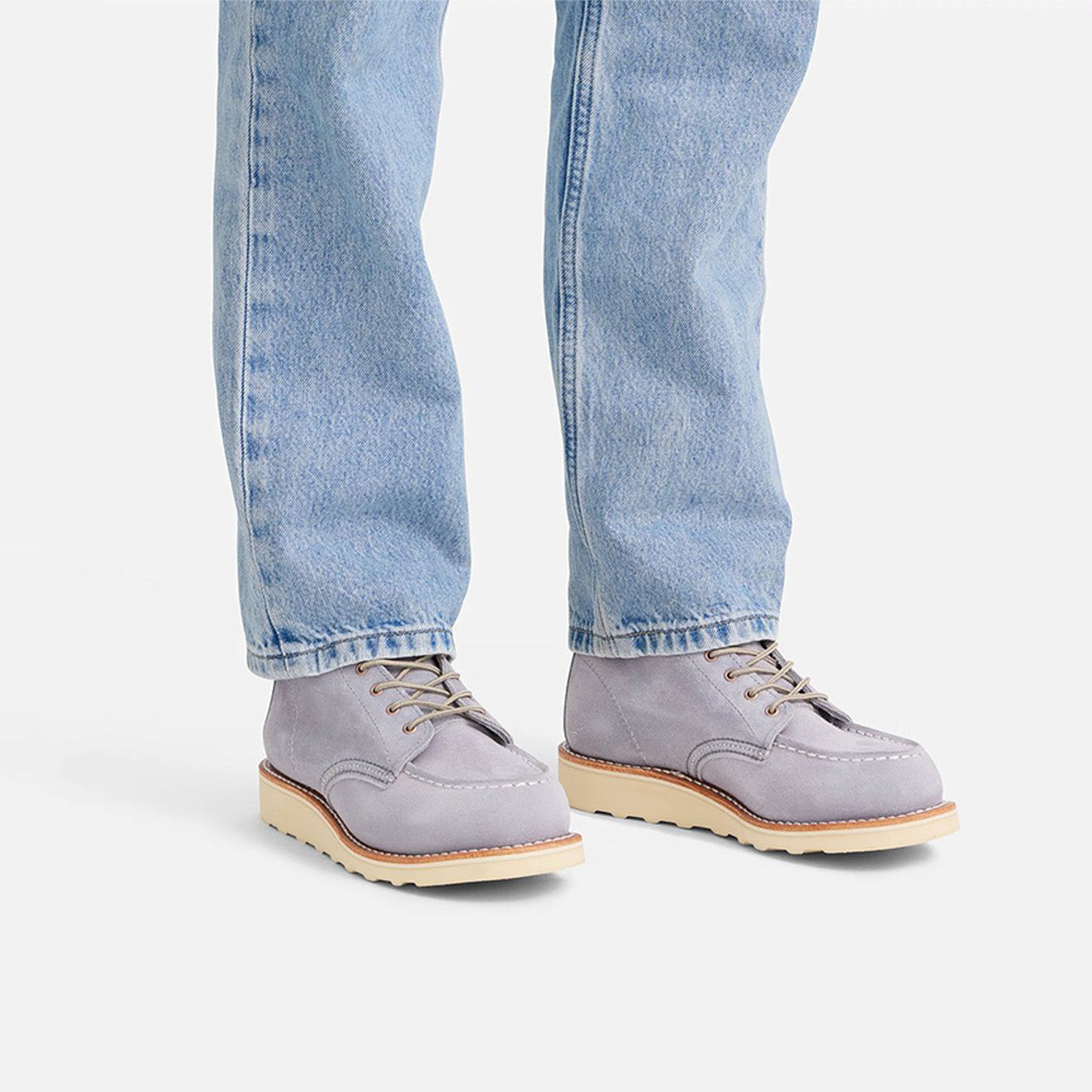 Red Wing Womens 6-Inch Classic Moc Dusty Lavender Abilene