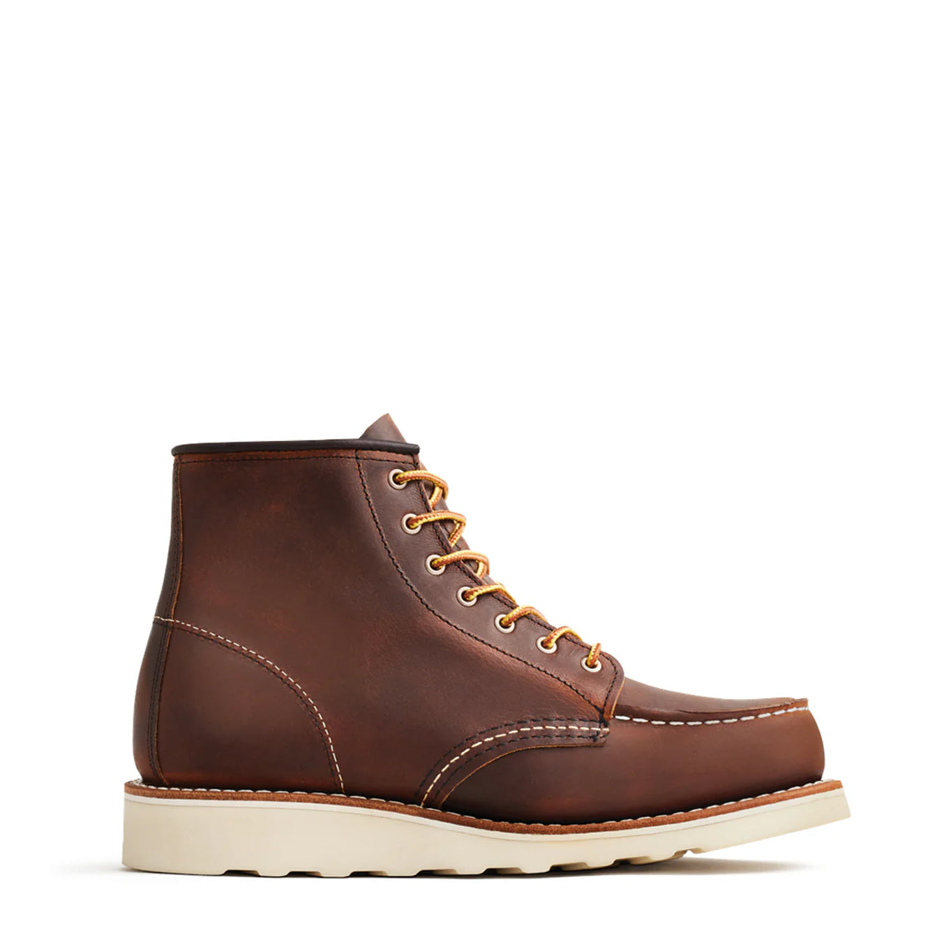 Red Wing Womens 6-inch Moc Toe Boot Copper Rough and Tough - The Sporting Lodge