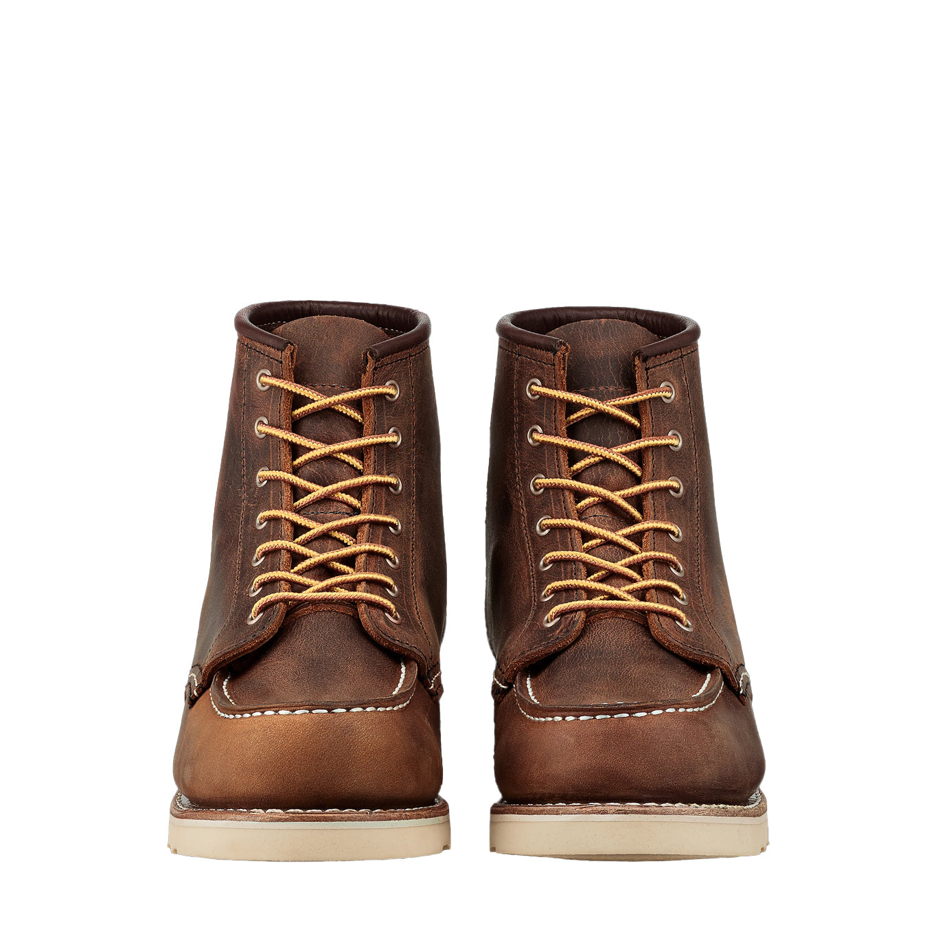 Red Wing Womens 6-inch Moc Toe Boot Copper Rough and Tough - The Sporting Lodge