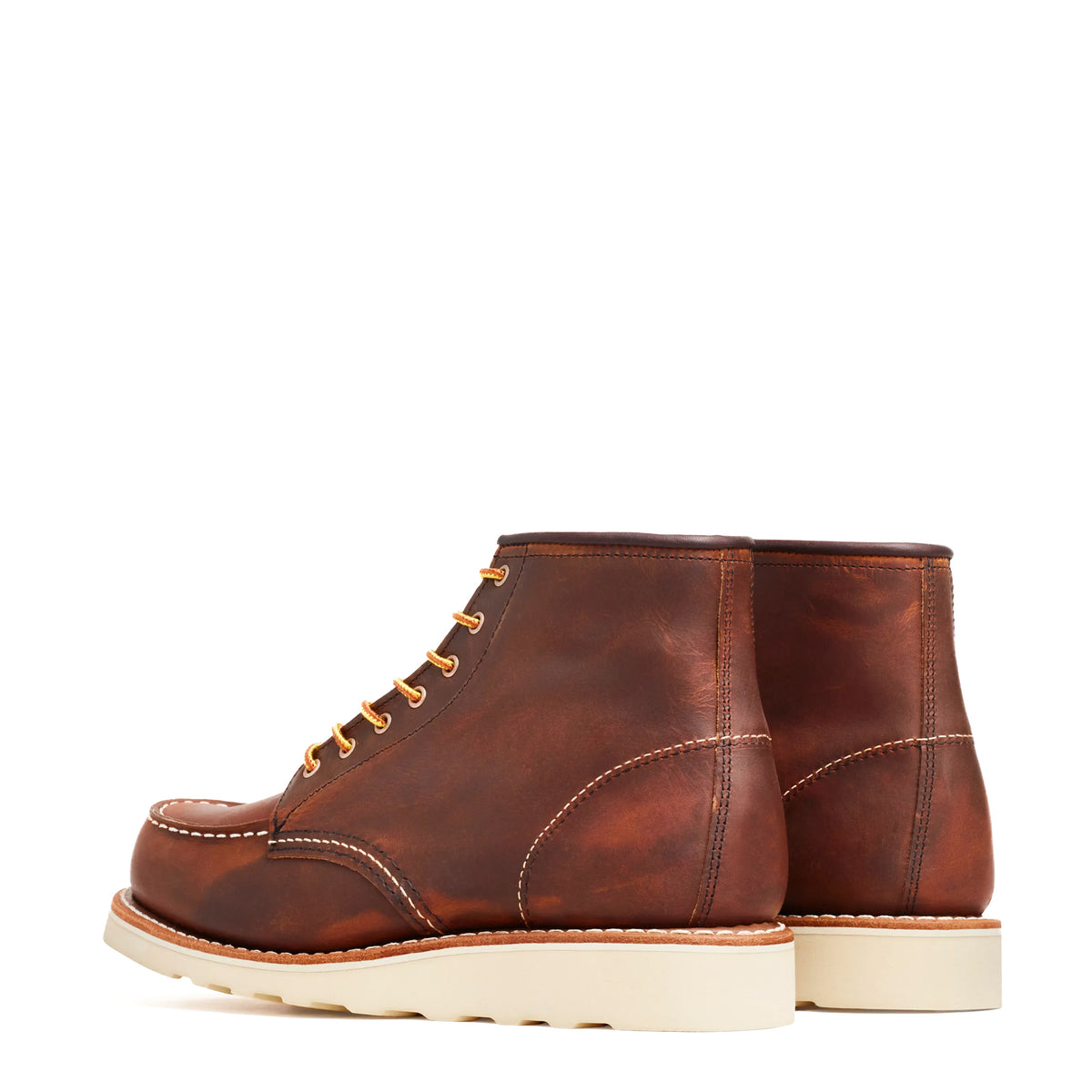 Red Wing Womens 6-inch Moc Toe Copper Rough & Tough