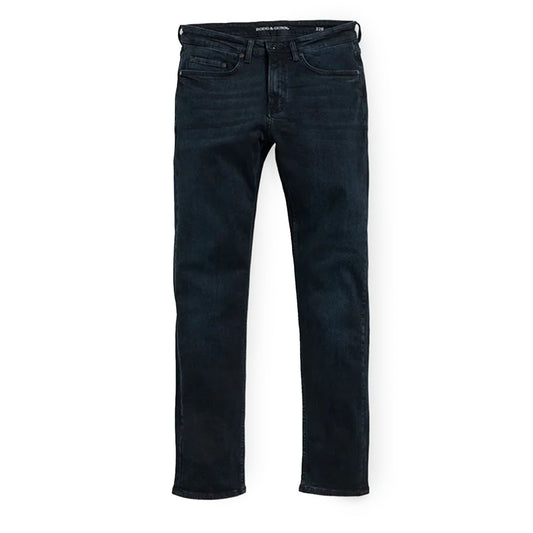 Rodd & Gunn Weston Straight Fit Italian Denim Jeans Blue / Black - The Sporting Lodge