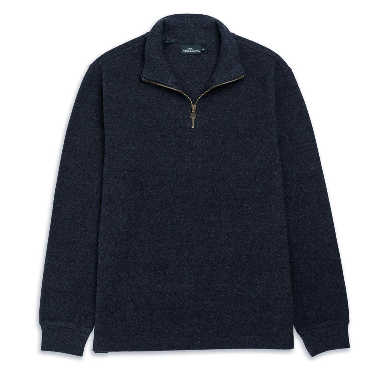 Rodd and Gunn Alton Ave Zip Neck Sweat Eclipse - The Sporting Lodge