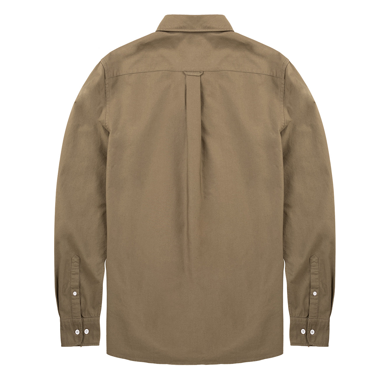 Rodd and Gunn Gunn Oxford PD L/S Shirt Olive - The Sporting Lodge