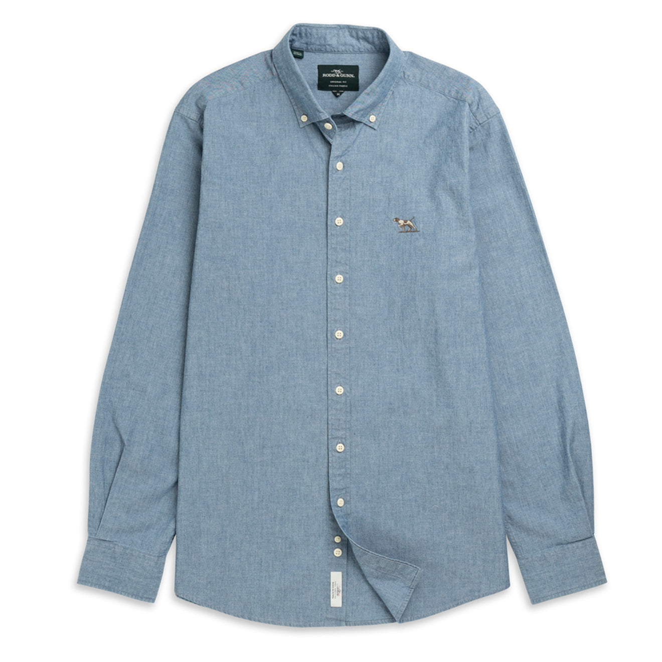 Rodd and Gunn Kirklands L/S Shirt Chambray - The Sporting Lodge