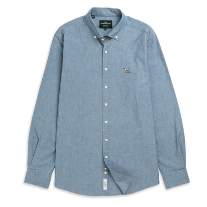 Rodd and Gunn Kirklands L/S Shirt Chambray - The Sporting Lodge