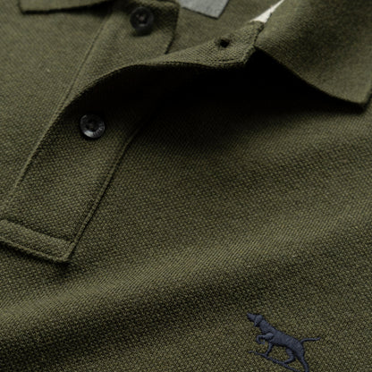 Rodd and Gunn LS Gunn Polo Army - The Sporting Lodge