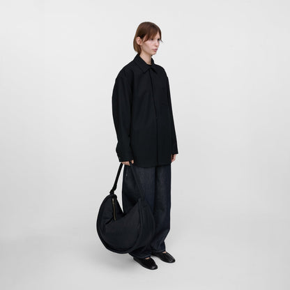 Sandqvist Curve Halfmoon Bag Black