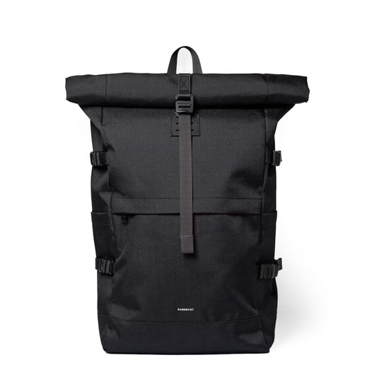 Sandqvist Icon Rolltop Backpack Large Black