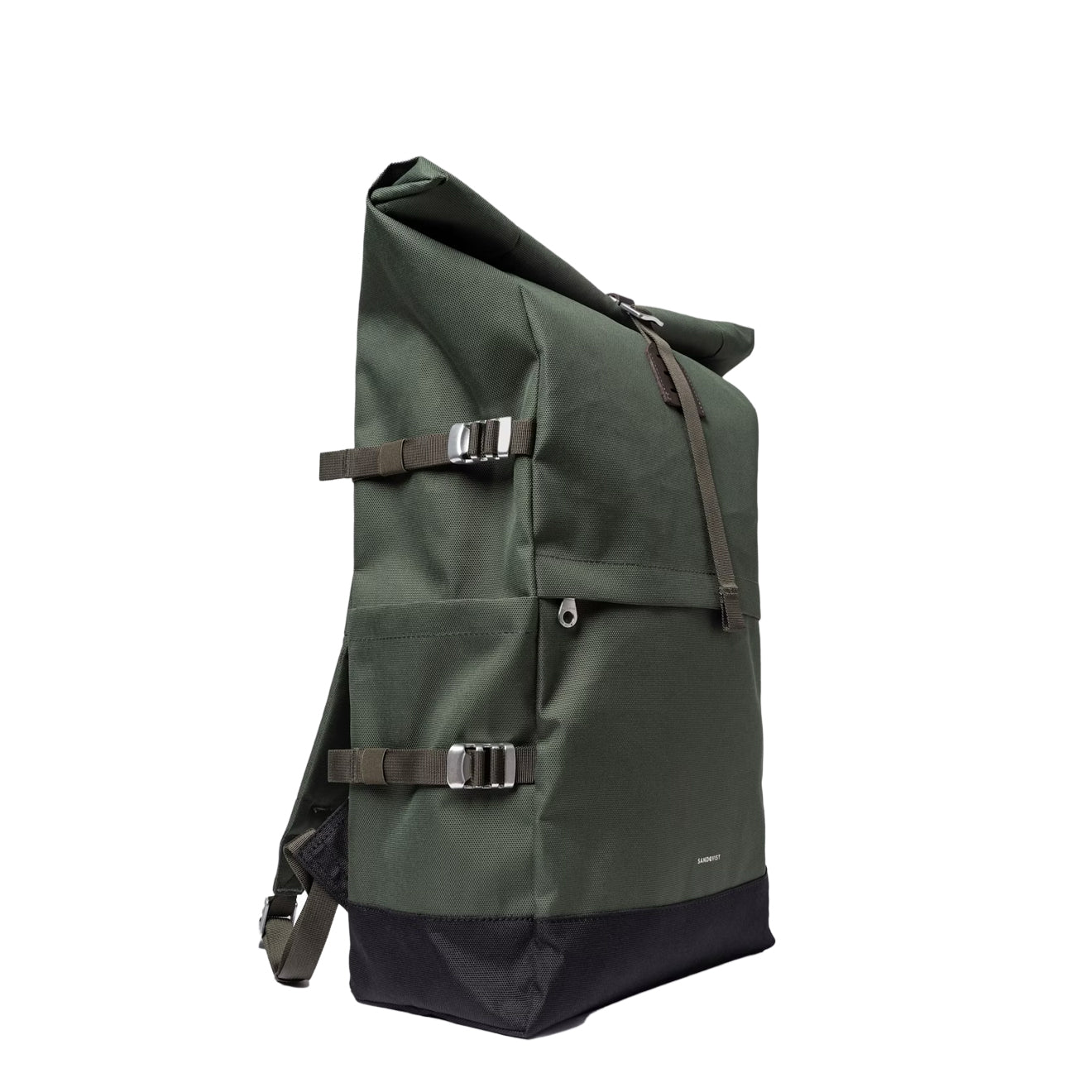 Sandqvist Icon Rolltop Backpack Large Dawn Green