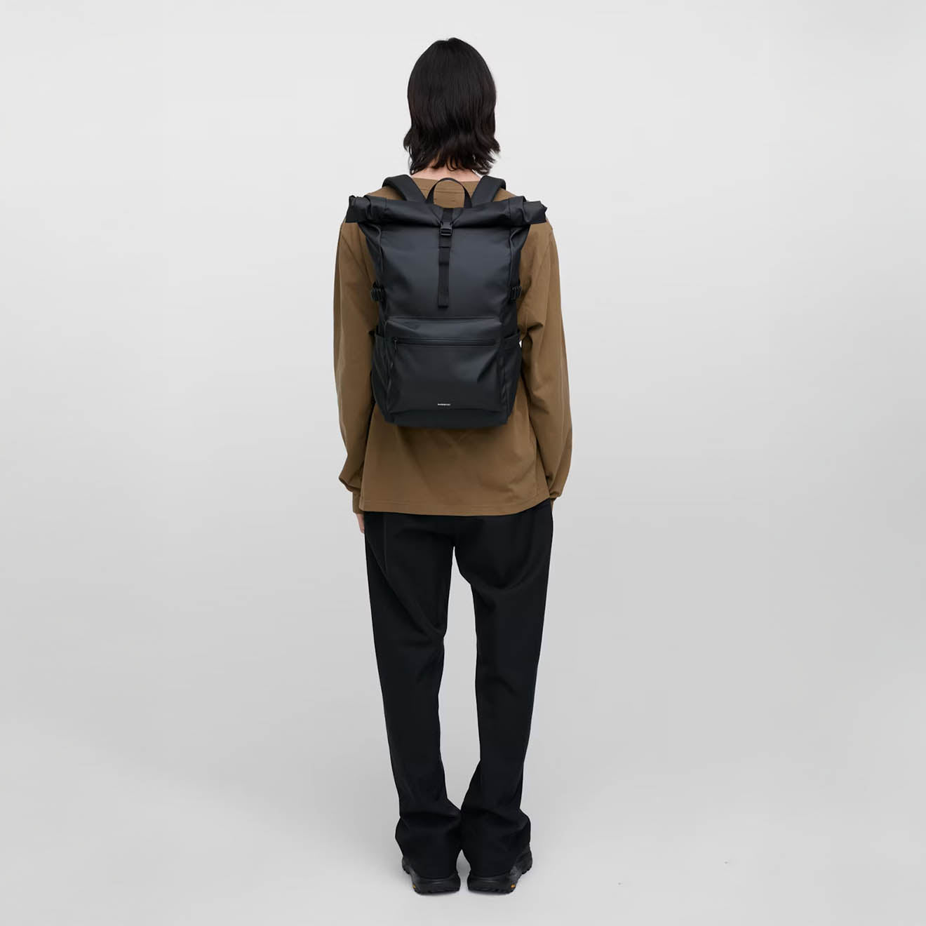 Sandqvist Stream Rolltop Backpack Large Black