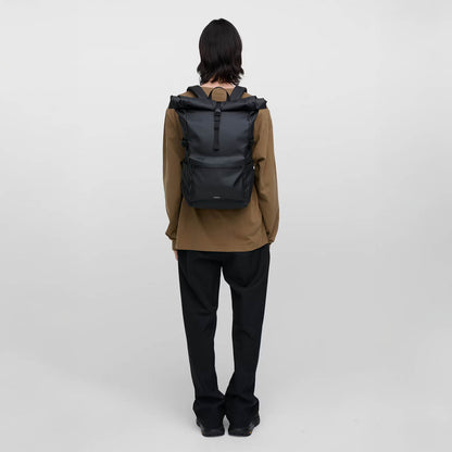 Sandqvist Stream Rolltop Backpack Large Black