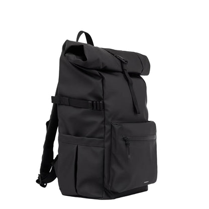 Sandqvist Stream Rolltop Backpack Large Black