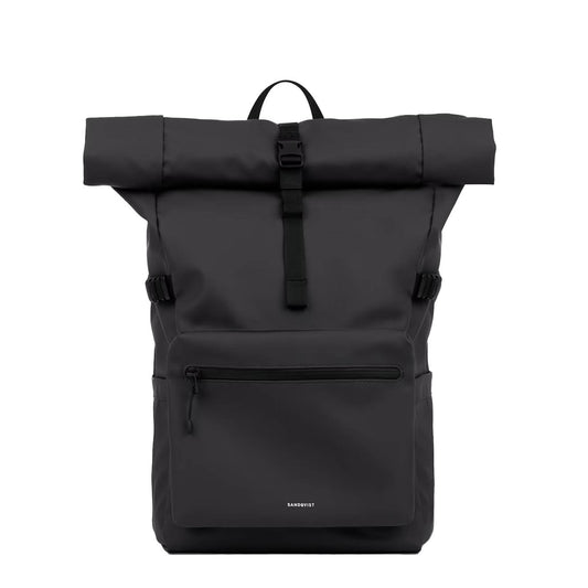 Sandqvist Stream Rolltop Backpack Large Black