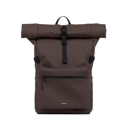 Sandqvist Stream Rolltop Backpack Large Brown