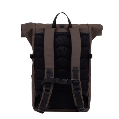 Sandqvist Stream Rolltop Backpack Large Brown