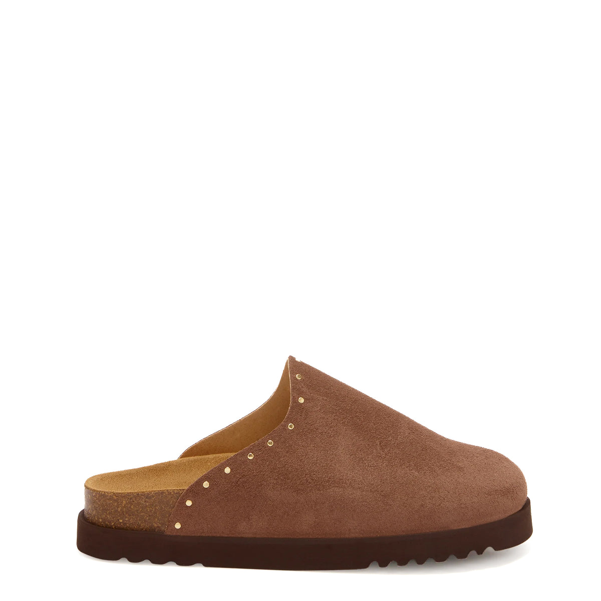 Scholl Womens Beatriz Plain Clog Sandals Espresso