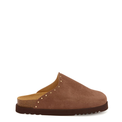 Scholl Womens Beatriz Plain Clog Sandals Espresso