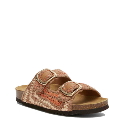Scholl Womens Noelle Cork Sandals Nude / Light Brown / Cognac - The Sporting Lodge