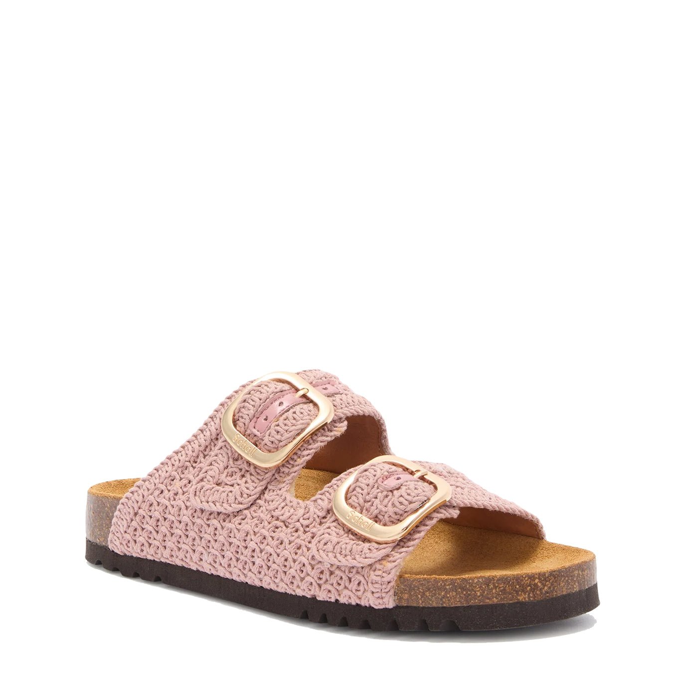 Scholl Womens Noelle Cork Sandals Pink - The Sporting Lodge