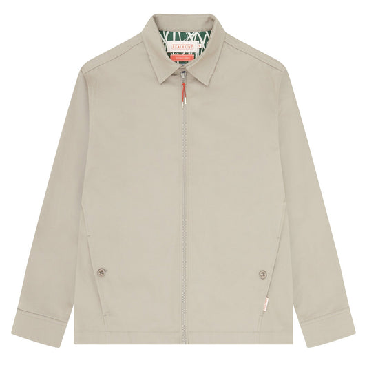 Sealskinz Bawburgh Water Repellent Lightweight Full Zip Jacket Stone - The Sporting Lodge