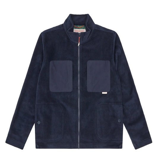 Sealskinz Geldeston Full Zip Fleece Navy