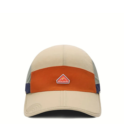Sealskinz Ranworth Quick Dry Lightweight Foldable Peak Hiking Cap Olive