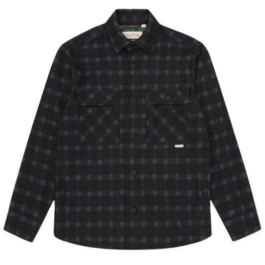 Sealskinz Snettisham Checked Shacket Navy - The Sporting Lodge