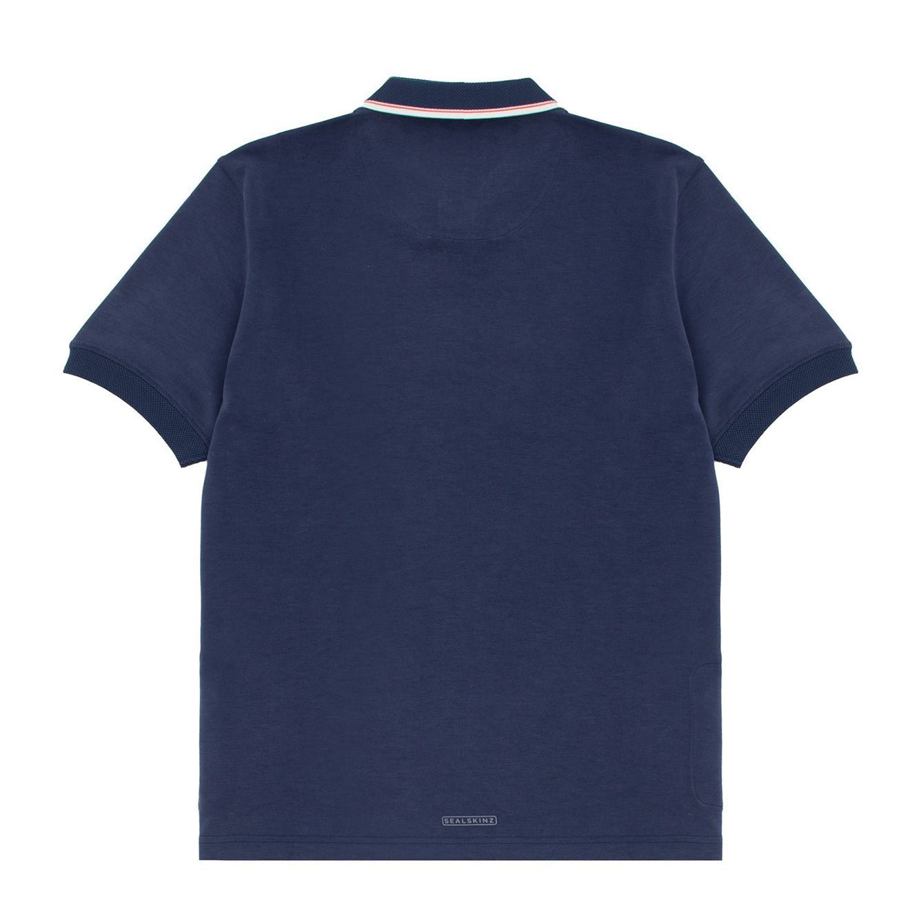 Sealskinz Stalham Polynosic Tipped Collar Polo Shirt Navy