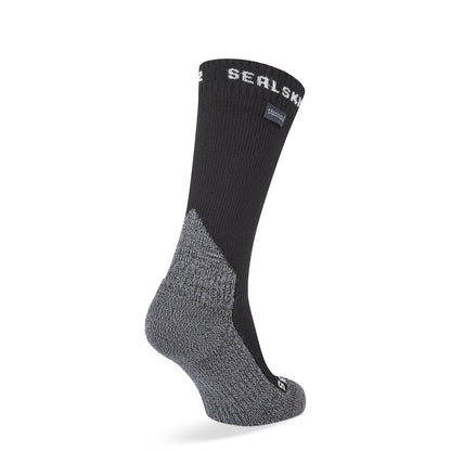 Sealskinz Stanfield Waterproof Extreme Cold Weather Mid Length Sock Black